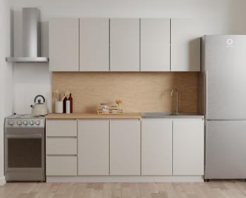 Кухня Мори 2.0м Сатин (ДСВ) - Интернет-магазин мебели Создай уют, Екатеринбург