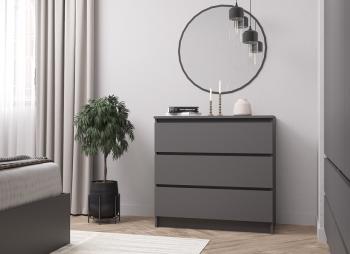 Комод Мори МК803 графит (ДСВ) - Интернет-магазин мебели Создай уют, Екатеринбург