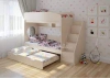 Трехъярусная кровать Легенда 10.5 - Интернет-магазин мебели Создай уют, Екатеринбург