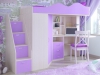 Кровать-чердак Пионер 1 (Ярофф) - Интернет-магазин мебели Создай уют, Екатеринбург