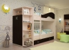 Двухъярусная кровать со шкафом Мая (ТМК) - Интернет-магазин мебели Создай уют, Екатеринбург