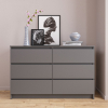 Комод на 6 ящиков Мори МК1206 графит (ДСВ) - Интернет-магазин мебели Создай уют, Екатеринбург