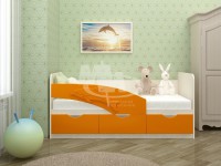 Кровать с ящиками Дельфин МДФ - Интернет-магазин мебели Создай уют, Екатеринбург
