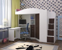 Кровать-чердак "юниор 4" - Интернет-магазин мебели Создай уют, Екатеринбург