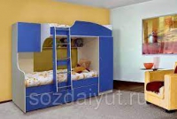 Двухъярусная кровать №4 (Эл) - Интернет-магазин мебели Создай уют, Екатеринбург