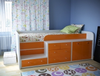 Кровать одноярусная Антошка 2 (Элфис) - Интернет-магазин мебели Создай уют, Екатеринбург