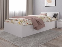 Кровать односпальная Мори КРМ 900.1 белый (ДСВ) - Интернет-магазин мебели Создай уют, Екатеринбург