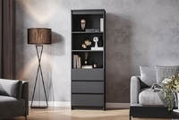 Шкаф Стеллаж с 3 ящиками Мори МСТ600.3 графит (ДСВ) - Интернет-магазин мебели Создай уют, Екатеринбург