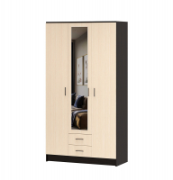 Шкаф 3-створчатый с зеркалом София Трио - Интернет-магазин мебели Создай уют, Екатеринбург