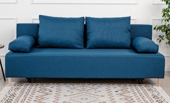 Диван-кровать прямой Генри Genri (рогожка) - Интернет-магазин мебели Создай уют, Екатеринбург